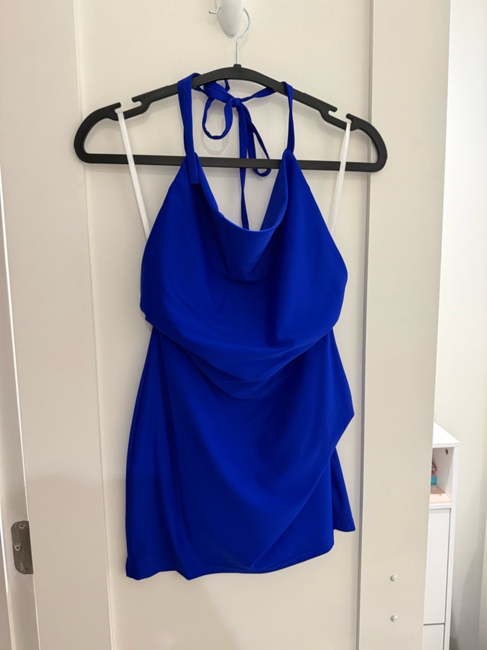 superdown Cobalt Blue Halter Dress